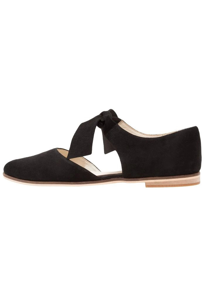 Ballerine ANNA FIELD Anna Field Leather Ankle Strap Ballet Pumps Noir Femme | DUJ-1689174